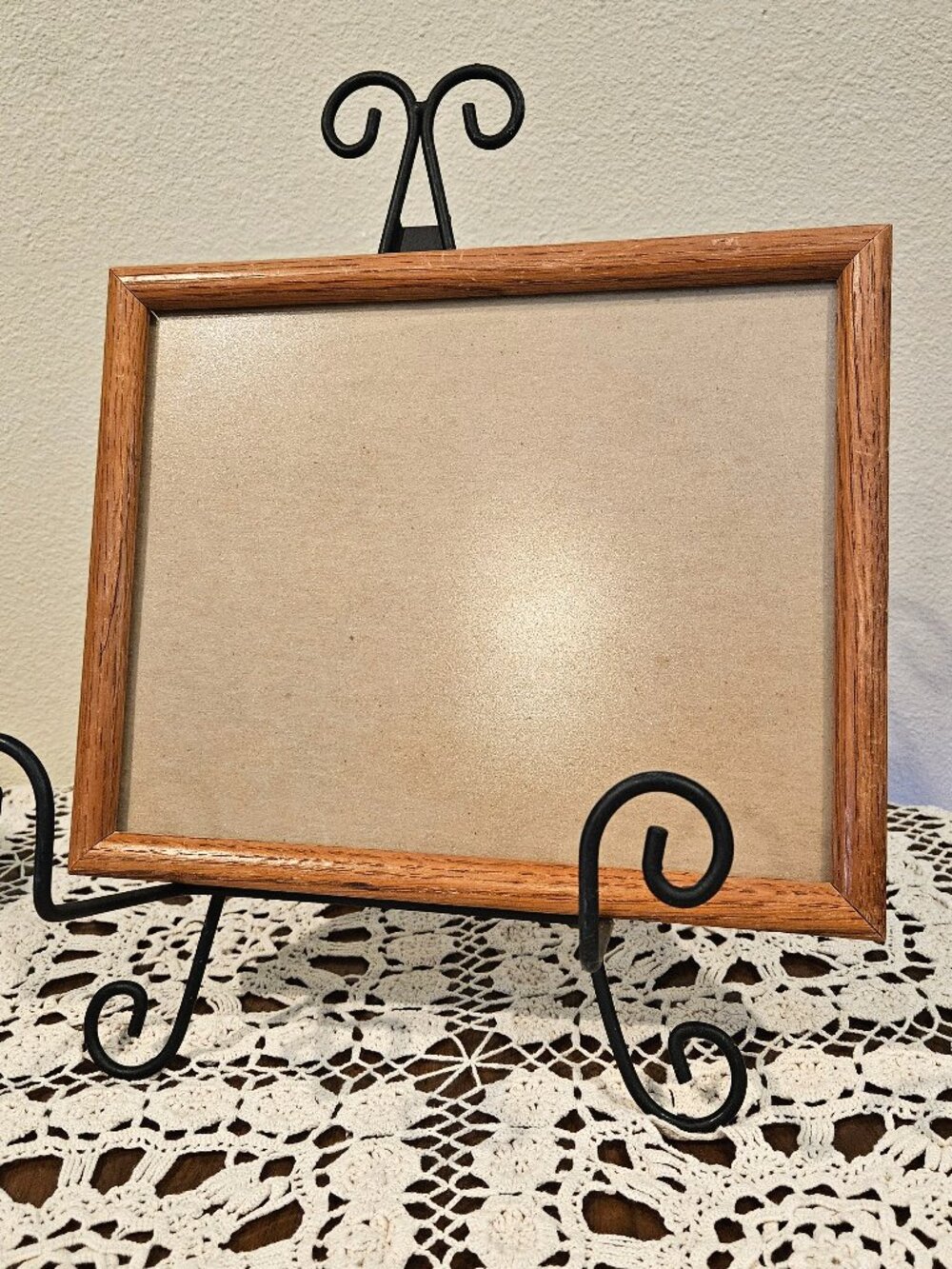 Vintage Cottagecore Wooden Hanging Picture Frames Set Of 2 9x11